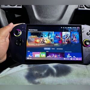Portable Gaming Console with Black Finish